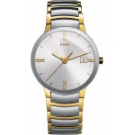 RADO CENTRIX SILVER DIAL TWO TONED STAINLESS STEEL MEN'S WATCH